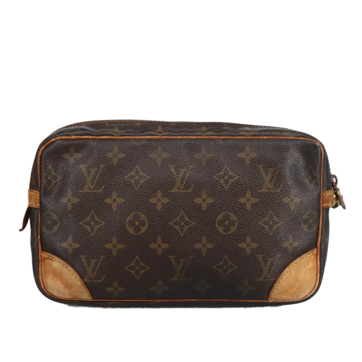 LOUIS VUITTON Monogram Marly Dragonne GM Clutch Bag M51825 LV Auth 97858 - 0