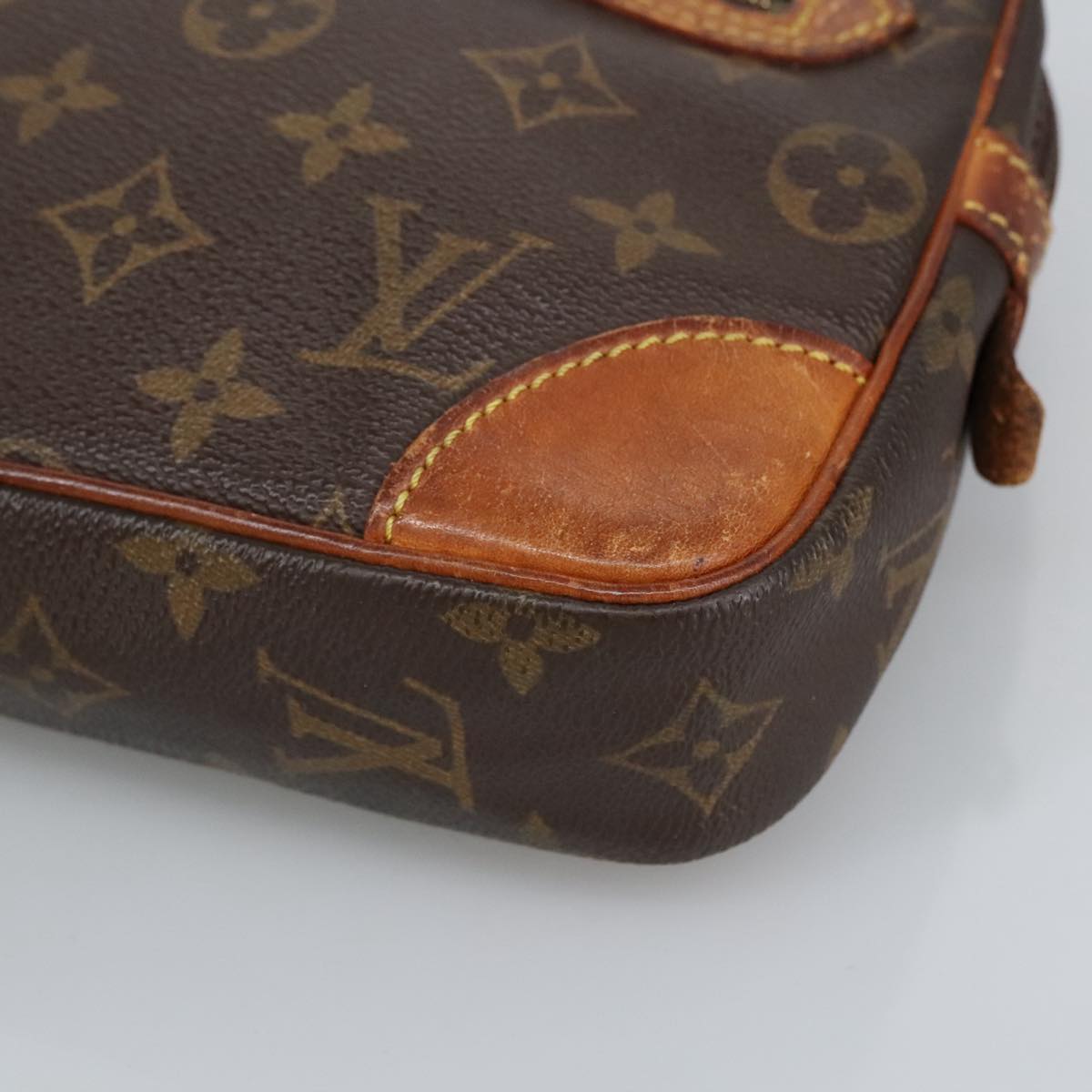 LOUIS VUITTON Monogram Marly Dragonne GM Clutch Bag M51825 LV Auth 97859