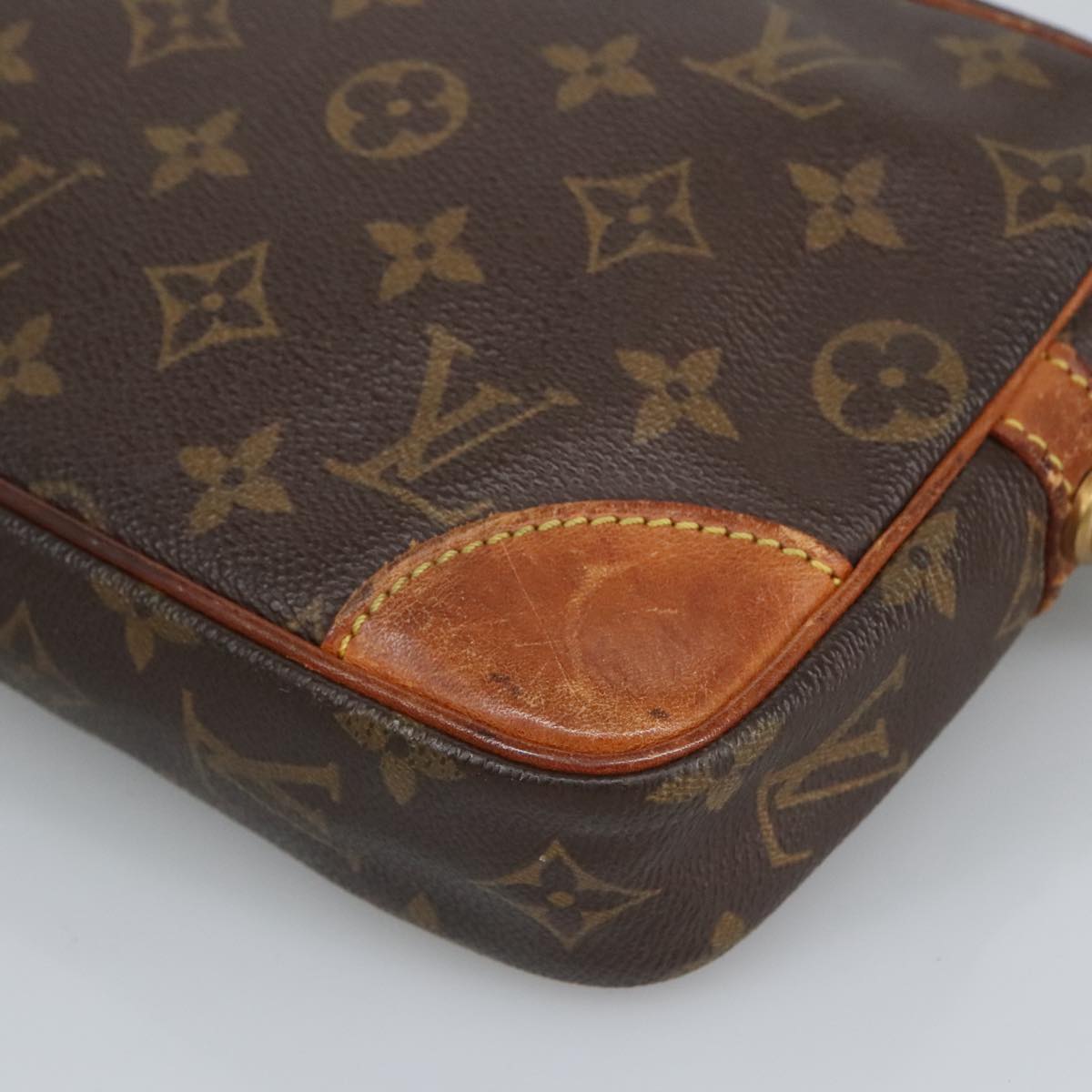 LOUIS VUITTON Monogram Marly Dragonne GM Clutch Bag M51825 LV Auth 97859