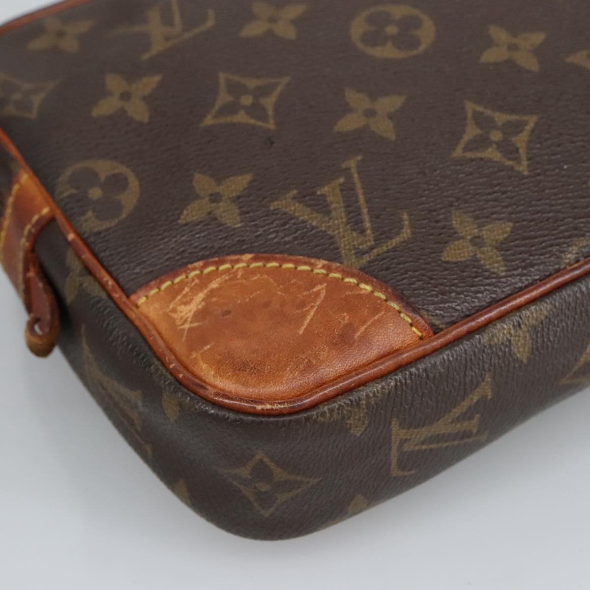 LOUIS VUITTON Monogram Marly Dragonne GM Clutch Bag M51825 LV Auth 97859