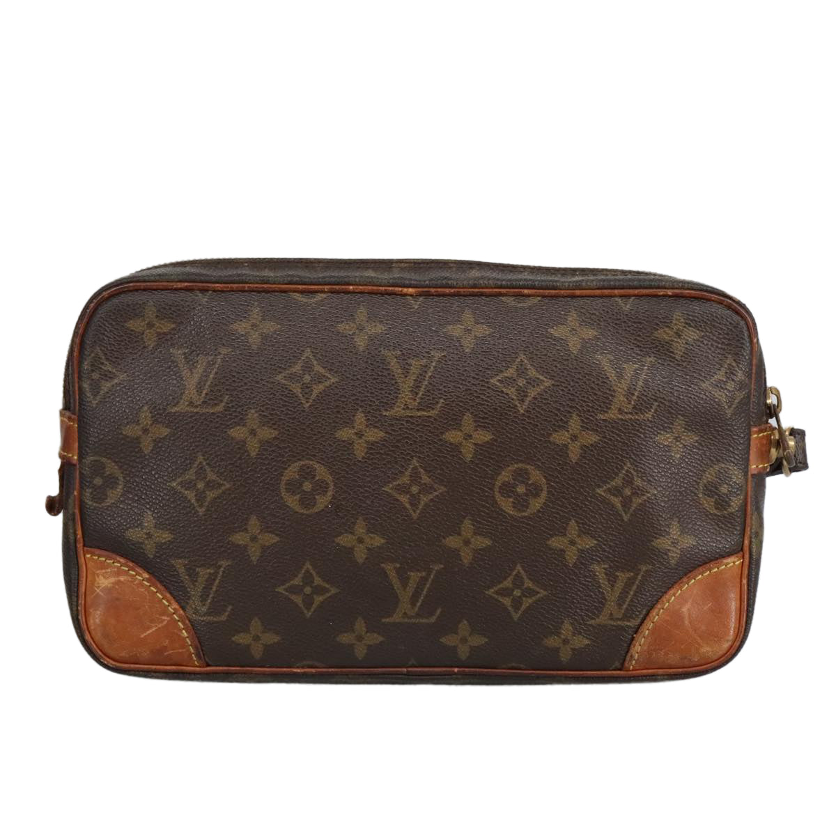 LOUIS VUITTON Monogram Marly Dragonne GM Clutch Bag M51825 LV Auth 97859 - 0