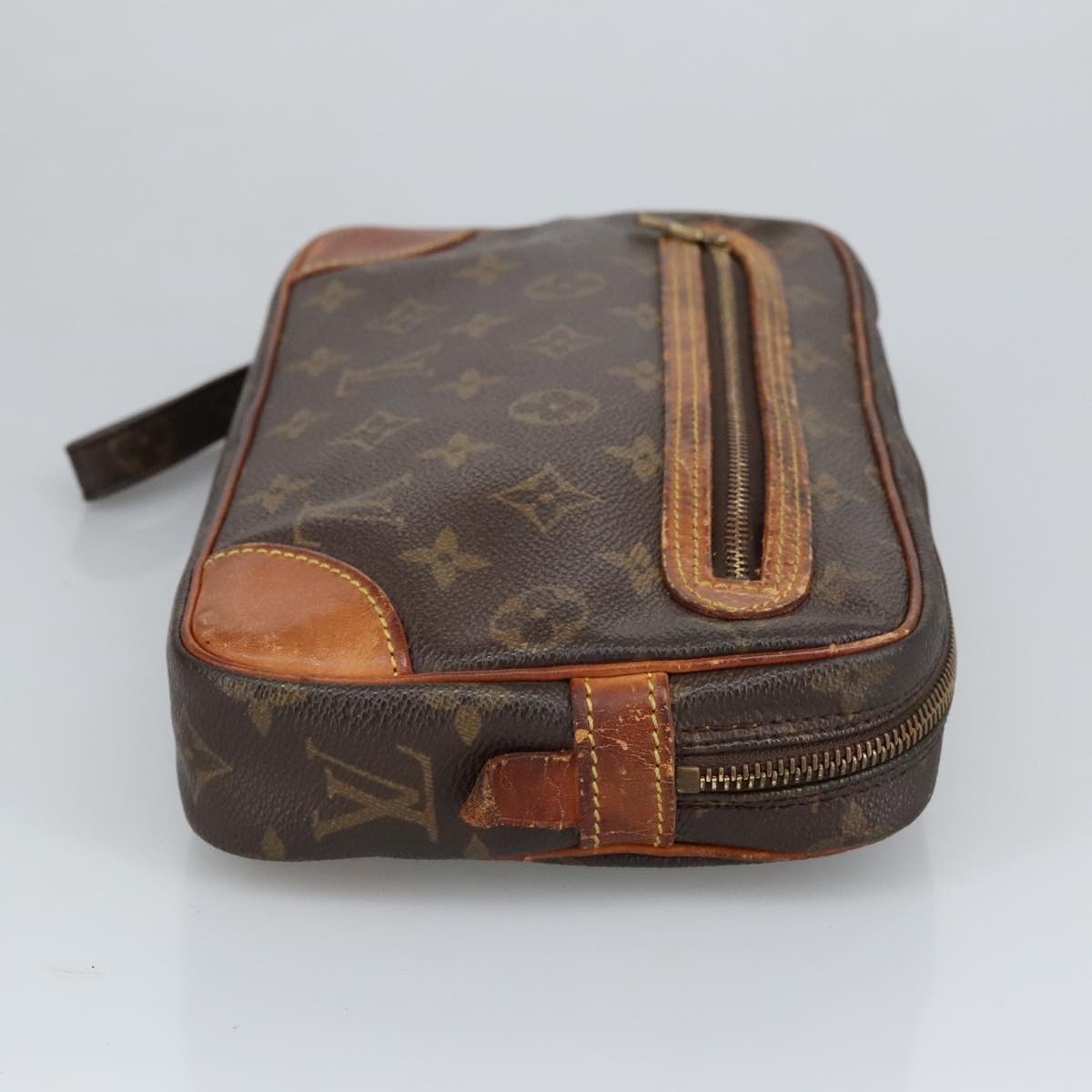 LOUIS VUITTON Monogram Marly Dragonne GM Clutch Bag M51825 LV Auth 97859