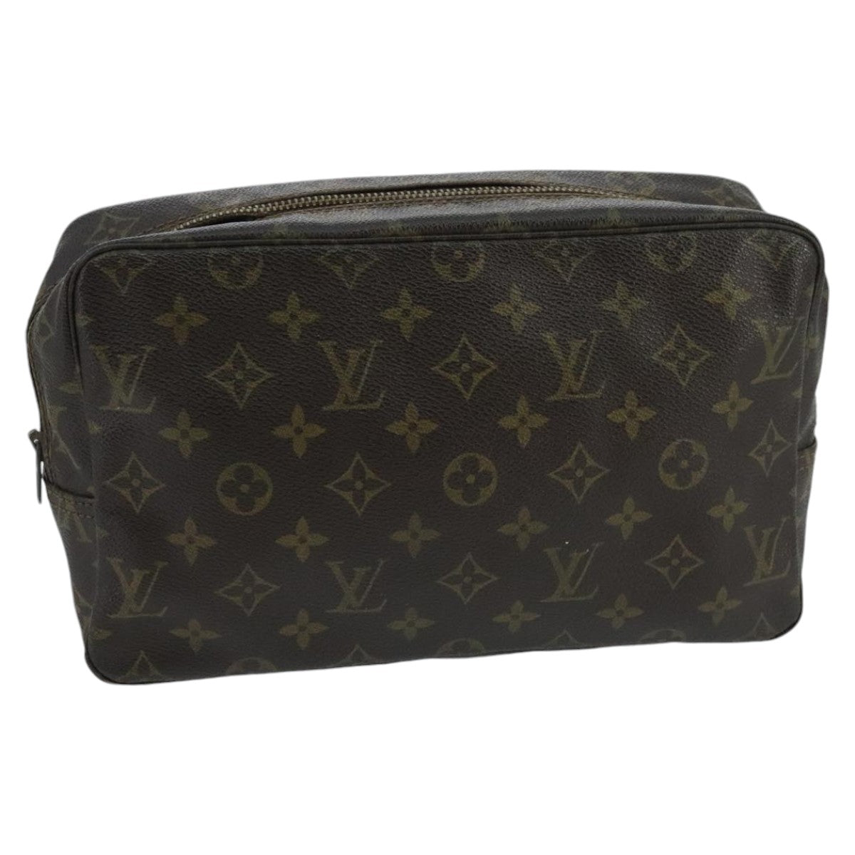 LOUIS VUITTON Monogram Trousse Toilette 28 Clutch Bag M47522 LV Auth 97860