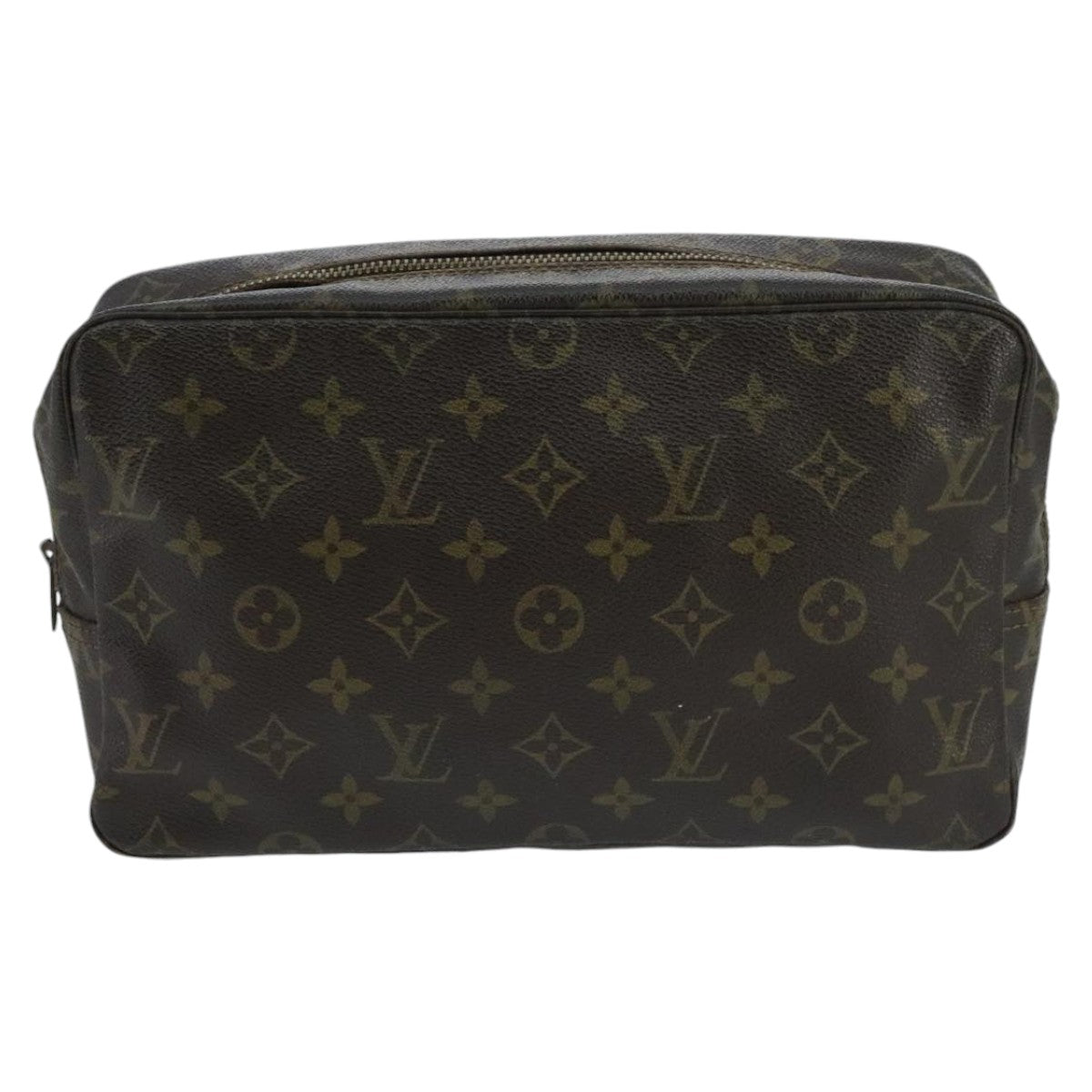 LOUIS VUITTON Monogram Trousse Toilette 28 Clutch Bag M47522 LV Auth 97860