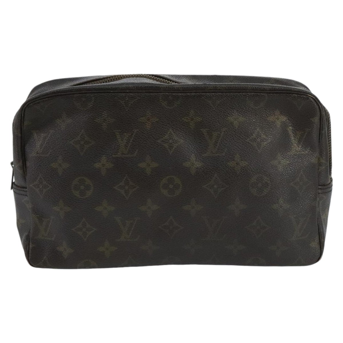 LOUIS VUITTON Monogram Trousse Toilette 28 Clutch Bag M47522 LV Auth 97861