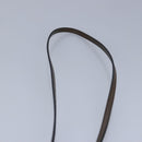 FENDI Zucca Canvas Smartphone Holder Brown Black Silver 7AR737 A5TL Auth 97888V-10