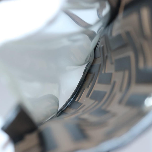 FENDI Zucca Canvas Smartphone Holder Brown Black Silver 7AR737 A5TL Auth 97888V