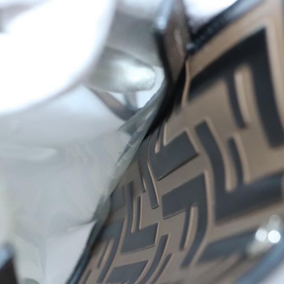 FENDI Zucca Canvas Smartphone Holder Brown Black Silver 7AR737 A5TL Auth 97888V