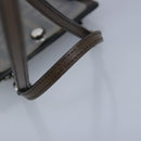 FENDI Zucca Canvas Smartphone Holder Brown Black Silver 7AR737 A5TL Auth 97888V-7