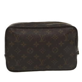 LOUIS VUITTON Monogram Trousse Toilette 23 Clutch Bag M47524 LV Auth 97889 - 0