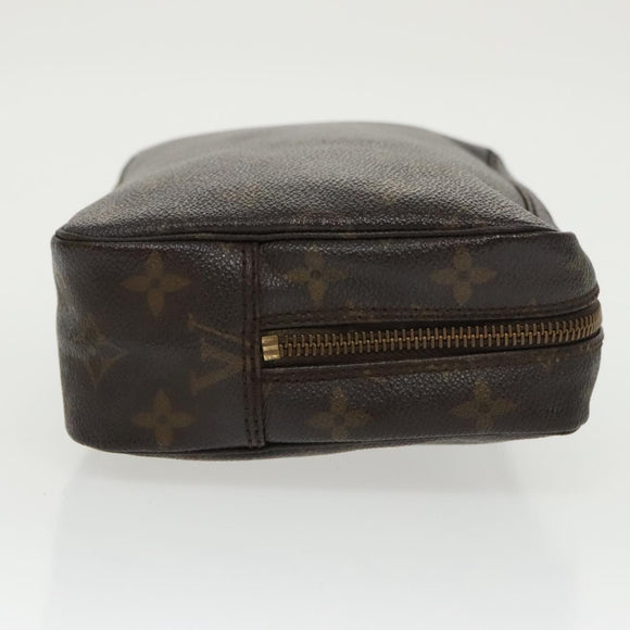 LOUIS VUITTON Monogram Trousse Toilette 23 Clutch Tasche M47524 LV Auth 97889