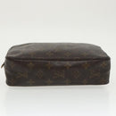 LOUIS VUITTON Monogram Trousse Toilette 23 Clutch Tasche M47524 LV Auth 97889-6