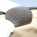 GUCCI GG Supreme Web Sherry Line Shoulder Bag PVC Beige Red 001 115 Auth 97895-12