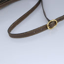 GUCCI GG Supreme Web Sherry Line Shoulder Bag PVC Beige Red 001 115 Auth 97895-7