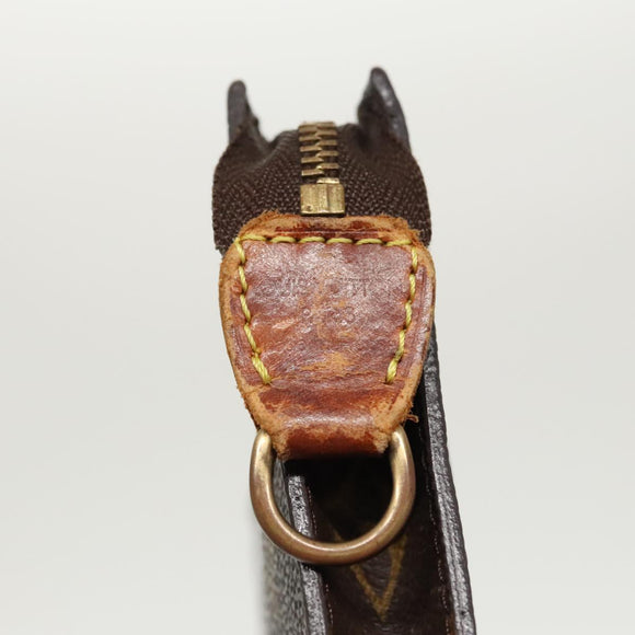 LOUIS VUITTON Monogram Bucket PM Zubehörbeutel LV Auth 97899