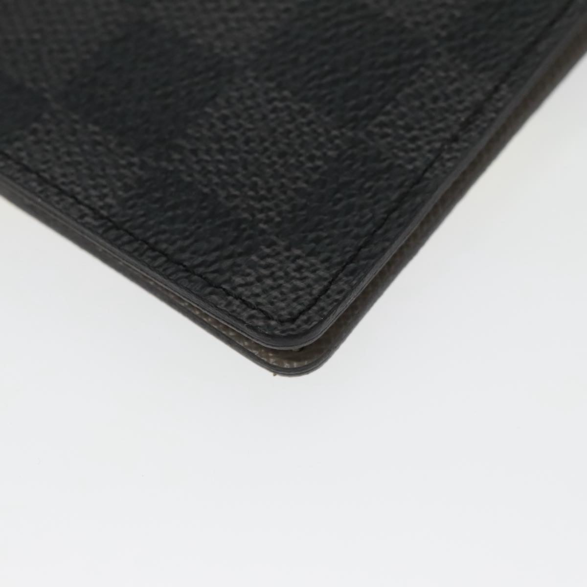 LOUIS VUITTON Damier Graphite Card Case LV Auth 97905