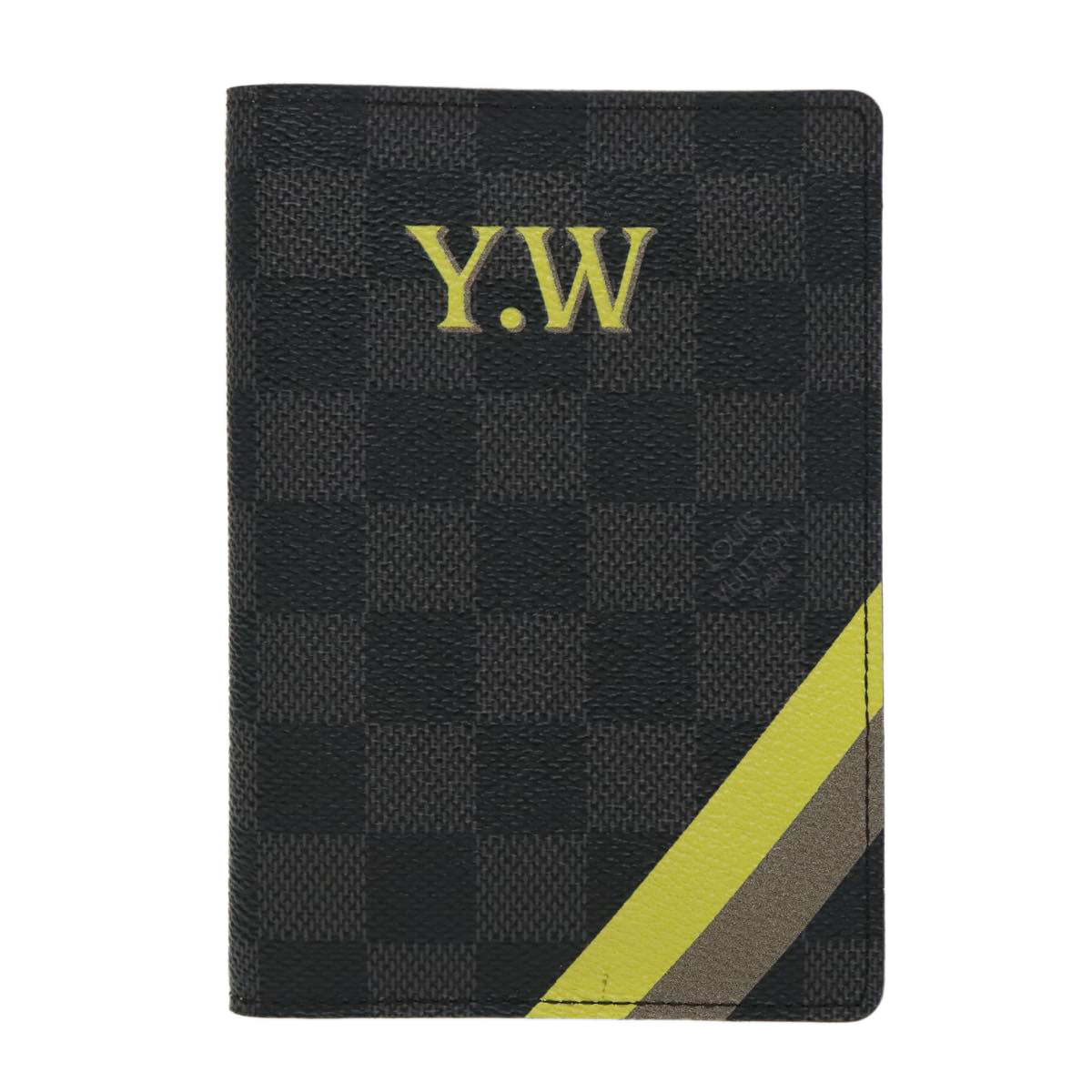 LOUIS VUITTON Damier Graphite Card Case LV Auth 97905