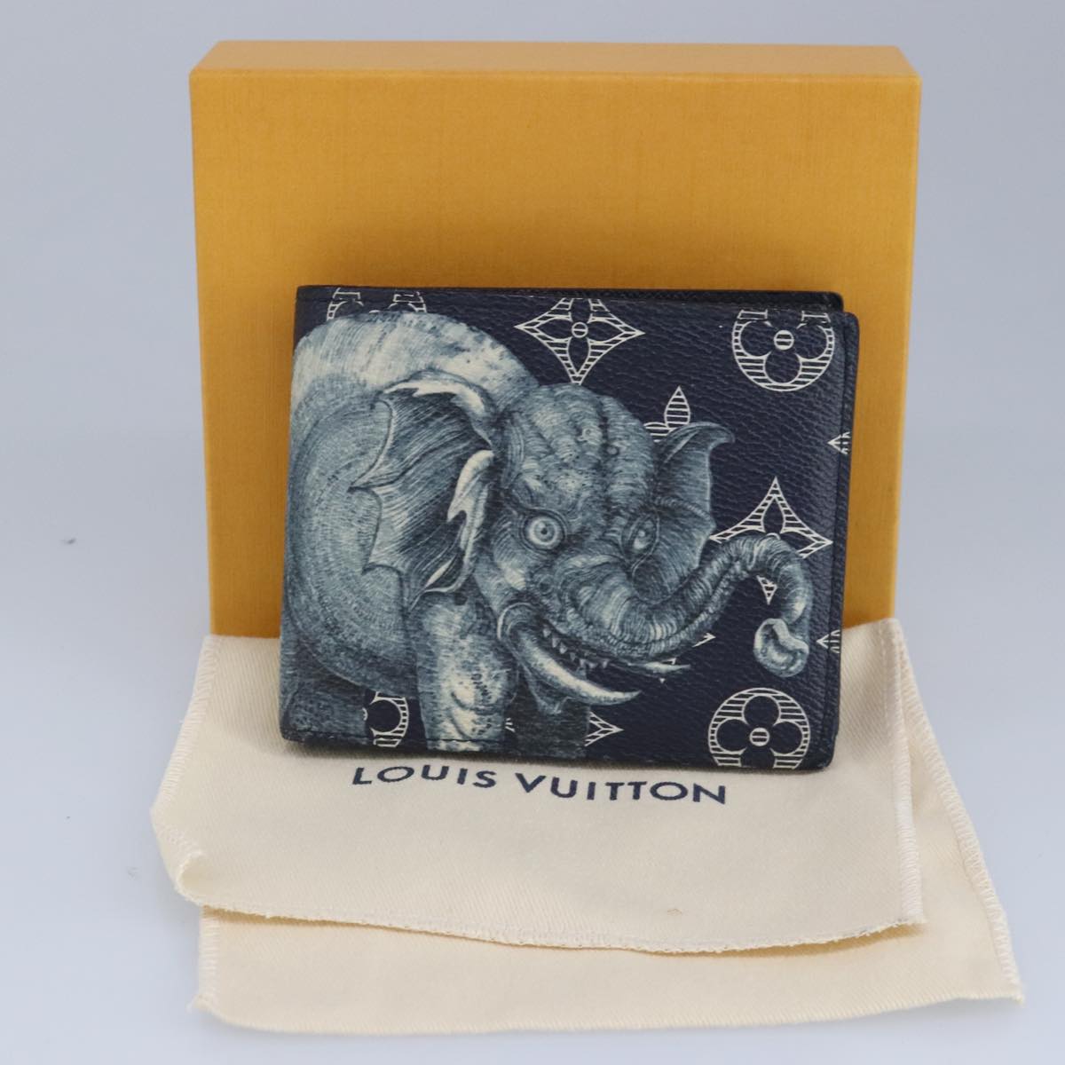 LOUIS VUITTON Monogram Savanna Porte Feuille Marco Wallet M66467 LV Auth 97930A