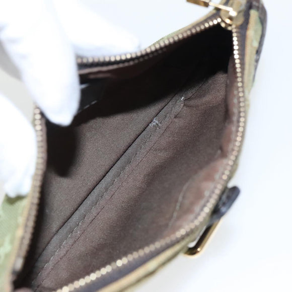 LOUIS VUITTON Monogram Mini Ansophie Pouch Pouch Khaki M92698 LV Auth 97941