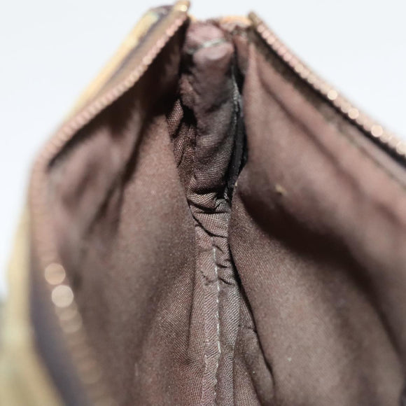 LOUIS VUITTON Monogram Mini Ansophie Pouch Pouch Khaki M92698 LV Auth 97941