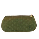 LOUIS VUITTON Monogram Mini Ansophie Pouch Pouch Khaki M92698 LV Auth 97941-2