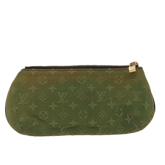LOUIS VUITTON Monogram Mini Ansophie Pouch Pouch Khaki M92698 LV Auth 97941