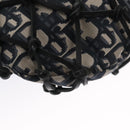 Christian Dior Trotter Canvas Hand Bag Navy Auth 97952SV-18