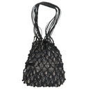 Christian Dior Trotter Canvas Hand Bag Navy Auth 97952SV-13