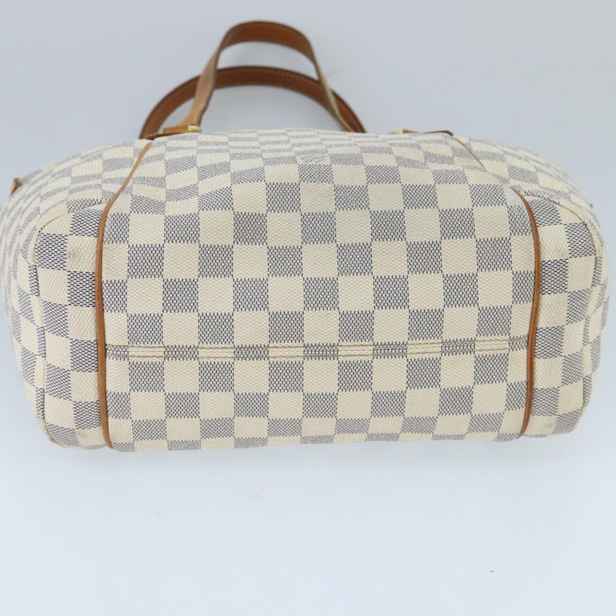 LOUIS VUITTON Damier Azur Totally MM Tote Bag N51262 LV Auth 97958