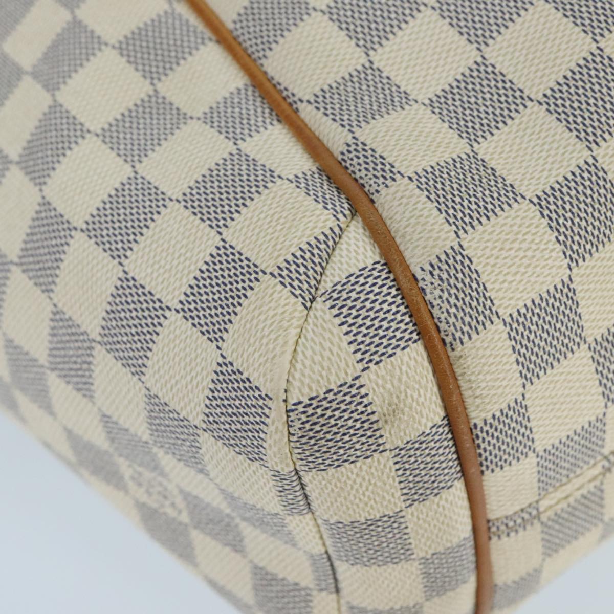 LOUIS VUITTON Damier Azur Totally MM Tote Bag N51262 LV Auth 97958