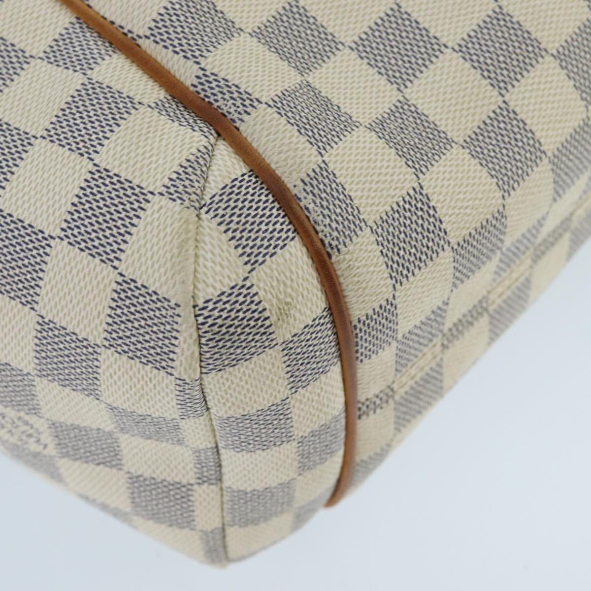 LOUIS VUITTON Damier Azur Totally MM Tote Bag N51262 LV Auth 97958