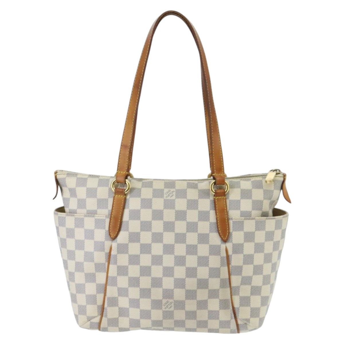 LOUIS VUITTON Damier Azur Totally MM Tote Bag N51262 LV Auth 97958 - 0