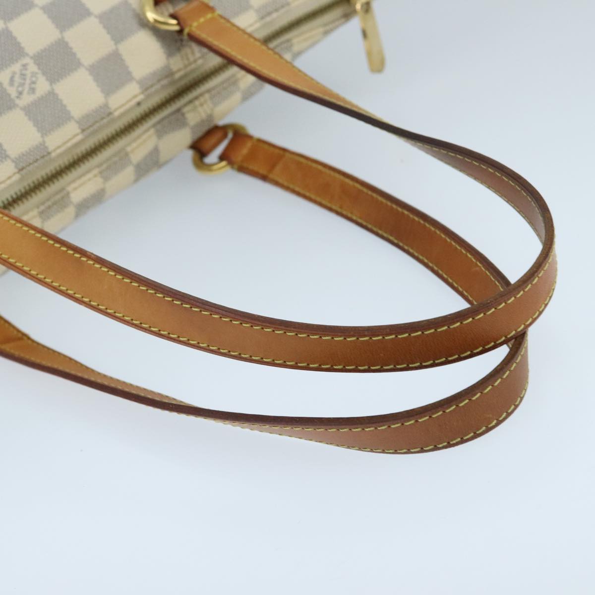 LOUIS VUITTON Damier Azur Totally MM Tote Bag N51262 LV Auth 97958