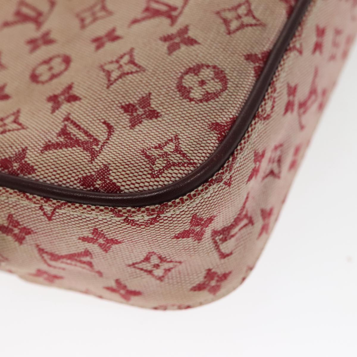 LOUIS VUITTON Monogram Mini Juliet MM Shoulder Bag Red M92219 LV Auth 97960