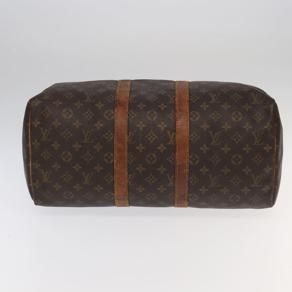 LOUIS VUITTON Monogram Keepall 45 Boston Bag M41428 LV Auth 97962
