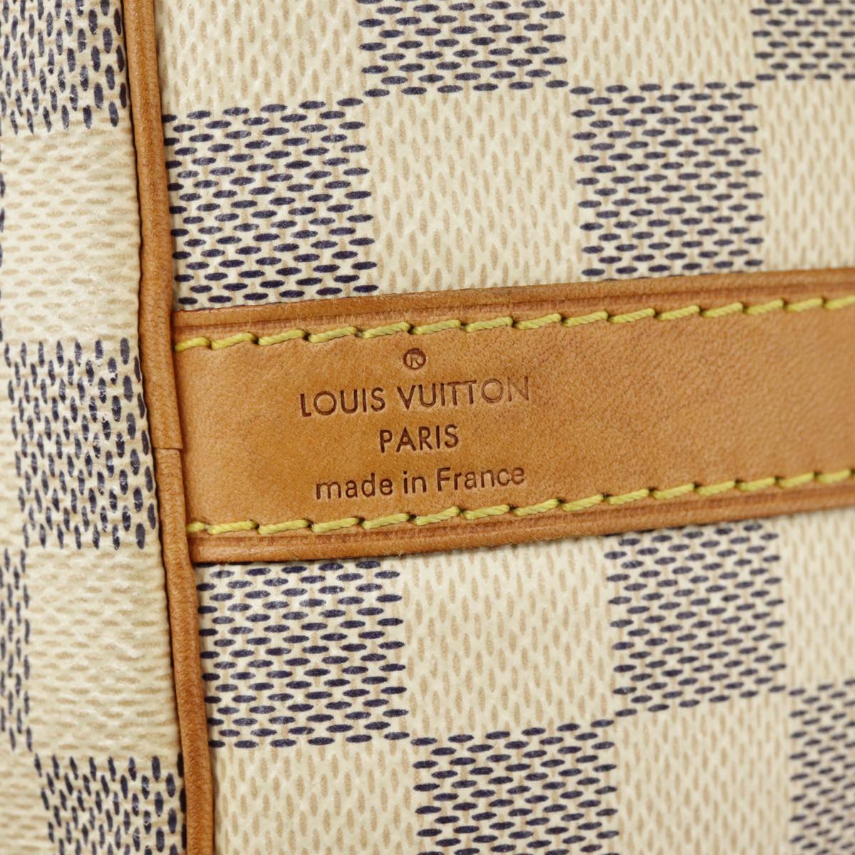 LOUIS VUITTON Damier Azur Speedy Bandouliere30 Hand Bag 2way N41052 Auth 97964