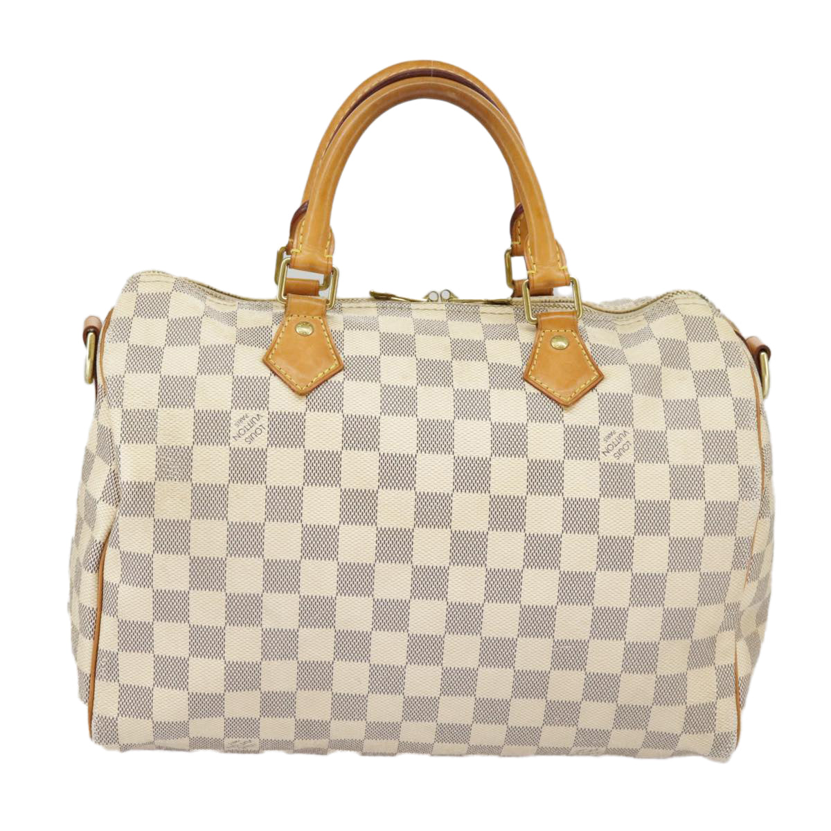 LOUIS VUITTON Damier Azur Speedy Bandouliere30 Hand Bag 2way N41052 Auth 97964 - 0