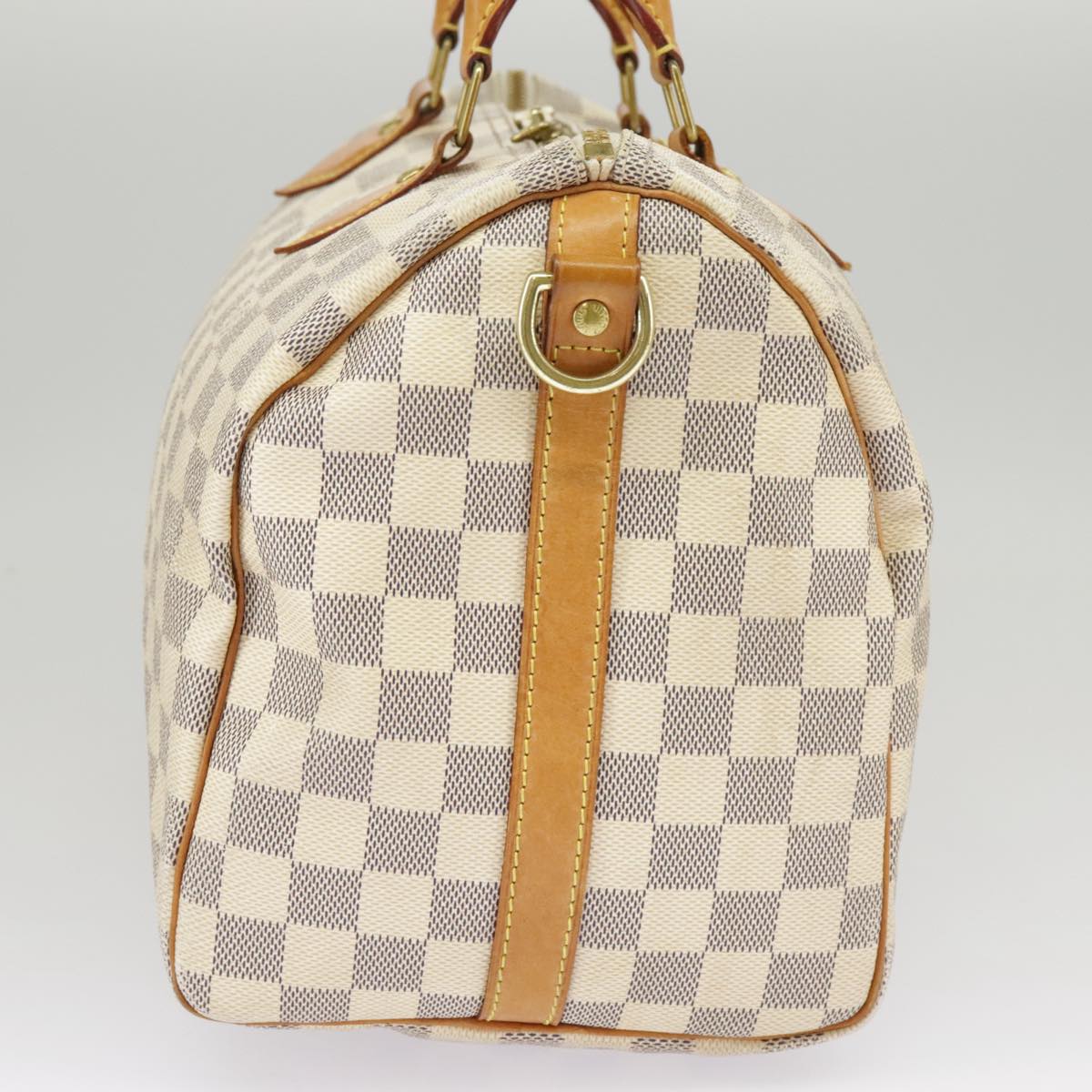 LOUIS VUITTON Damier Azur Speedy Bandouliere30 Hand Bag 2way N41052 Auth 97964