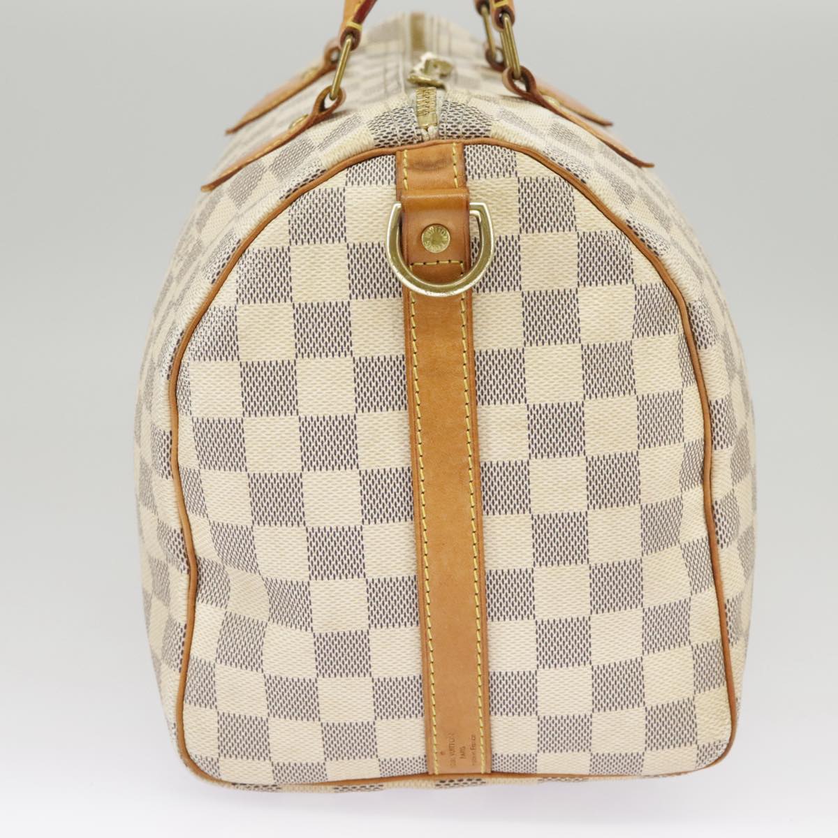 LOUIS VUITTON Damier Azur Speedy Bandouliere30 Hand Bag 2way N41052 Auth 97964