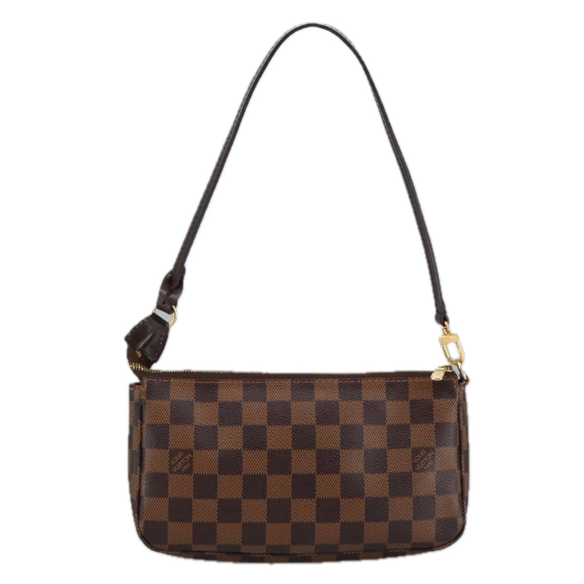 LOUIS VUITTON Damier Ebene Pochette Accessoires Pouch N41206 LV Auth 97966