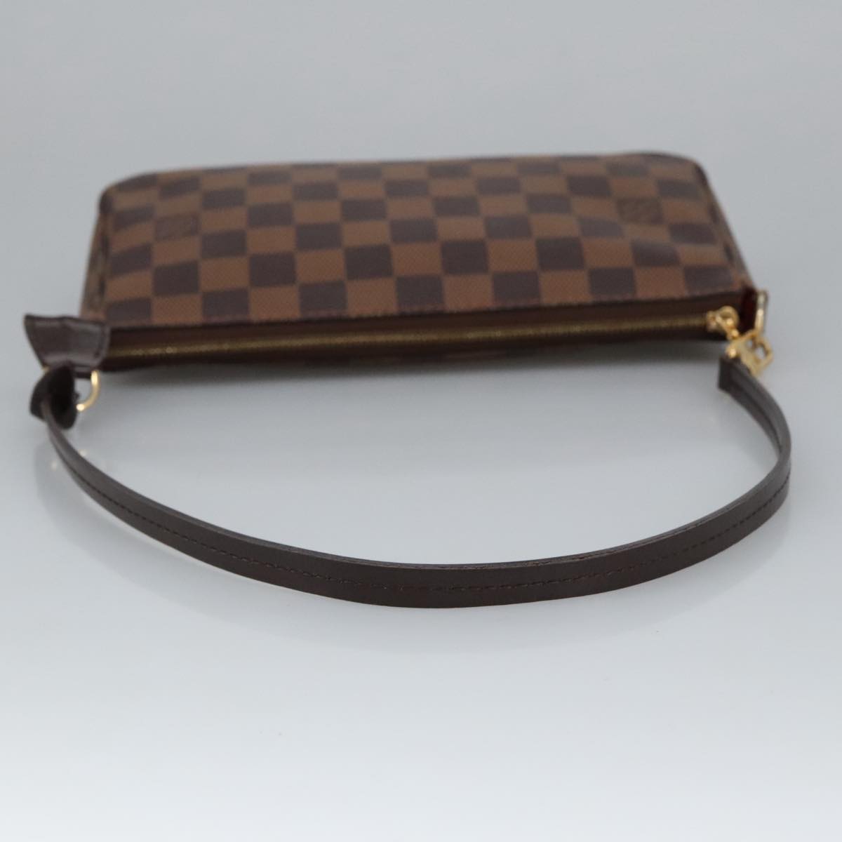 LOUIS VUITTON Damier Ebene Pochette Accessoires Pouch N41206 LV Auth 97966