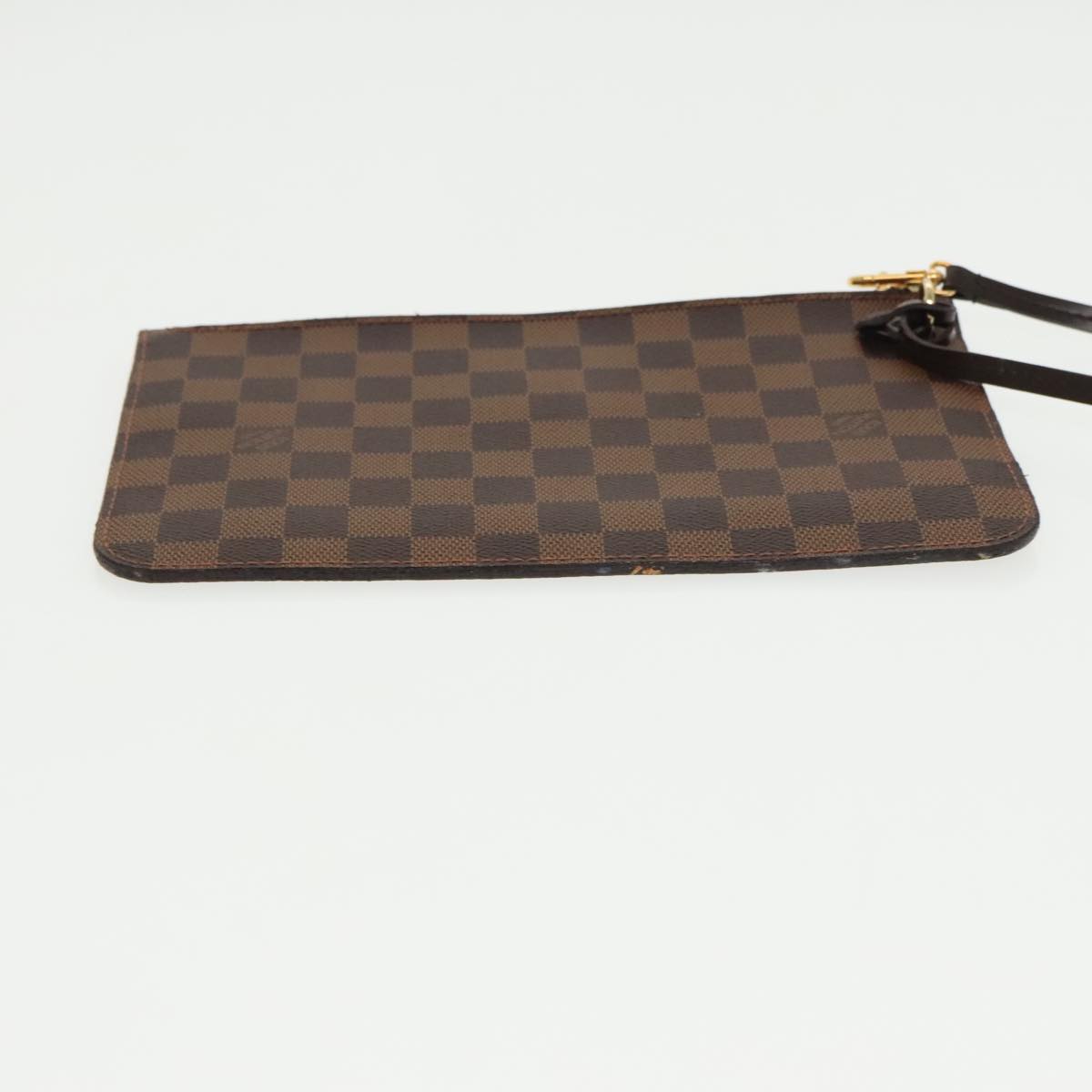 LOUIS VUITTON Damier Ebene Neverfull MM Pouch Accessory Pouch LV Auth 97967