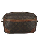 LOUIS VUITTON Monogram Marly Dragonne GM Clutch Bag M51825 LV Auth 97971-13