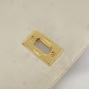 CHANEL Matelasse Big COCO Mark Chain Shoulder Bag Canvas Gray Gold CC Auth 97974-23