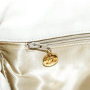 CHANEL Matelasse Big COCO Mark Chain Shoulder Bag Canvas Gray Gold CC Auth 97974-30