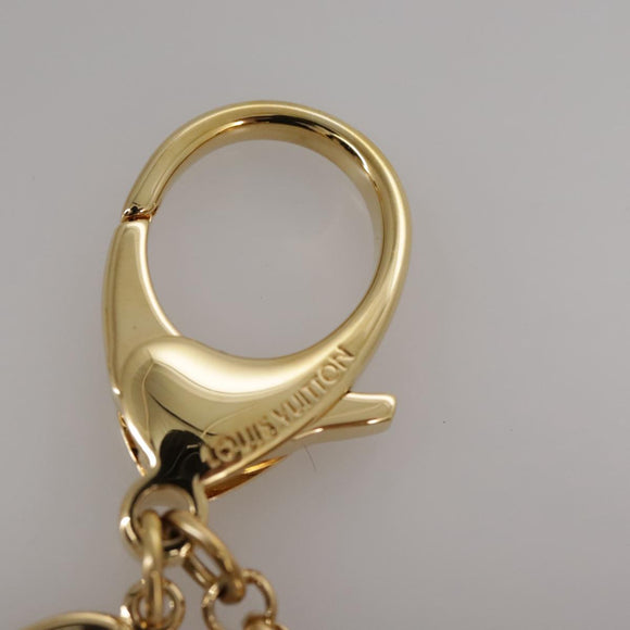 LOUIS VUITTON Bijoux Sac Carrousel Charm metal Gold M66782 LV Auth 97979SAM