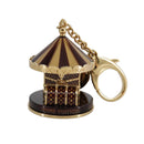 LOUIS VUITTON Bijoux Sac Carrousel Charm metal Gold M66782 LV Auth 97979SAM-13
