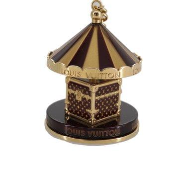LOUIS VUITTON Bijoux Sac Carrousel Charm metal Gold M66782 LV Auth 97979SAM - 0