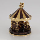 LOUIS VUITTON Bijoux Sac Carrousel Charm metal Gold M66782 LV Auth 97979SAM-3