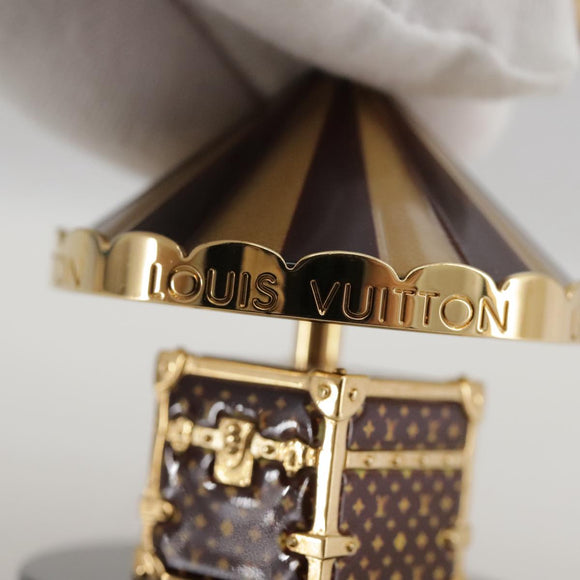 LOUIS VUITTON Bijoux Sac Carrousel Charm metal Gold M66782 LV Auth 97979SAM